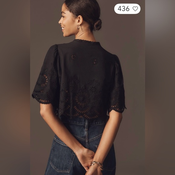 Crop Tie-Front Top
Anthropologie
In: Black - Picture 3 of 4